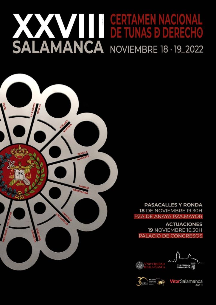 XXVIII Certamen Nacional de Tunas de Derecho Salamanca 2022