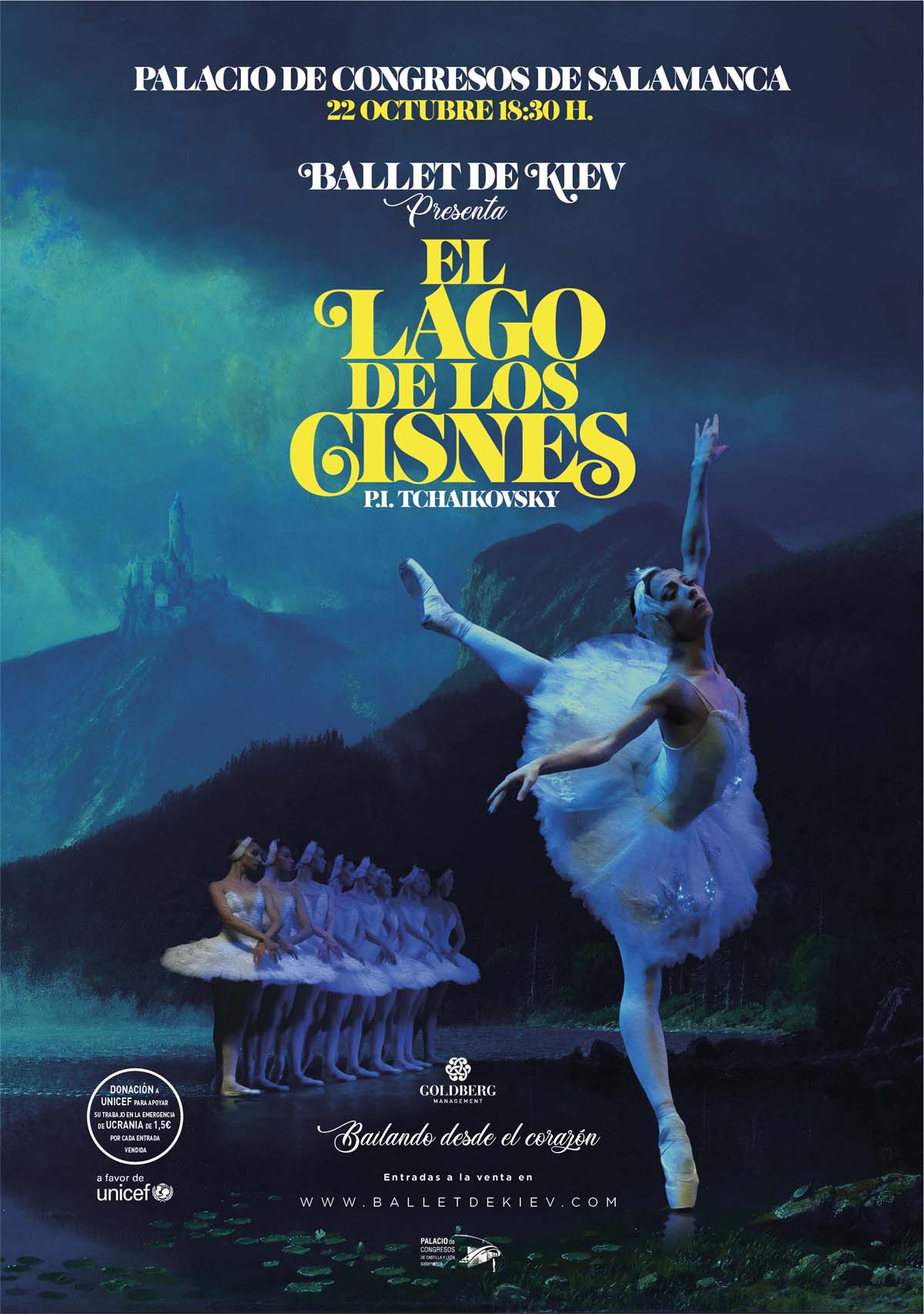 Ballet de Kiev en Salamanca El Lago de los Cisnes en el Palacio de Congresos de Salamanca