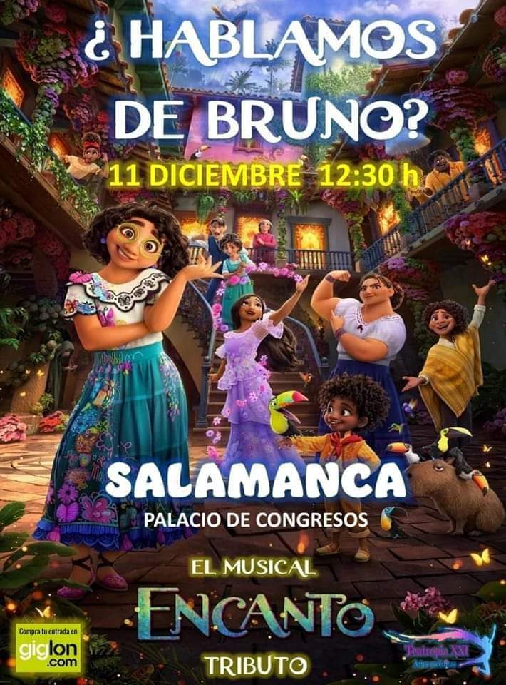 Tributo Película Encanto Palacio de Congresos de Salamanca
