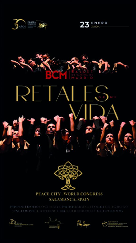 Cartel Ballet Retales de mi vida