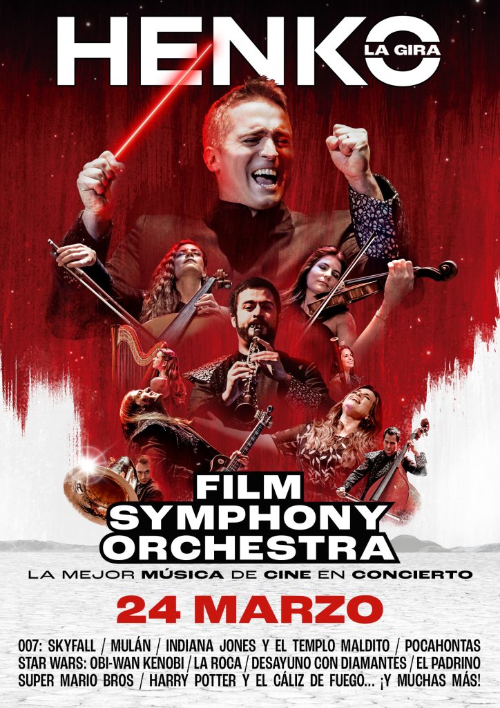 Gira Henko Film Symphone Orchestra en Salamanca