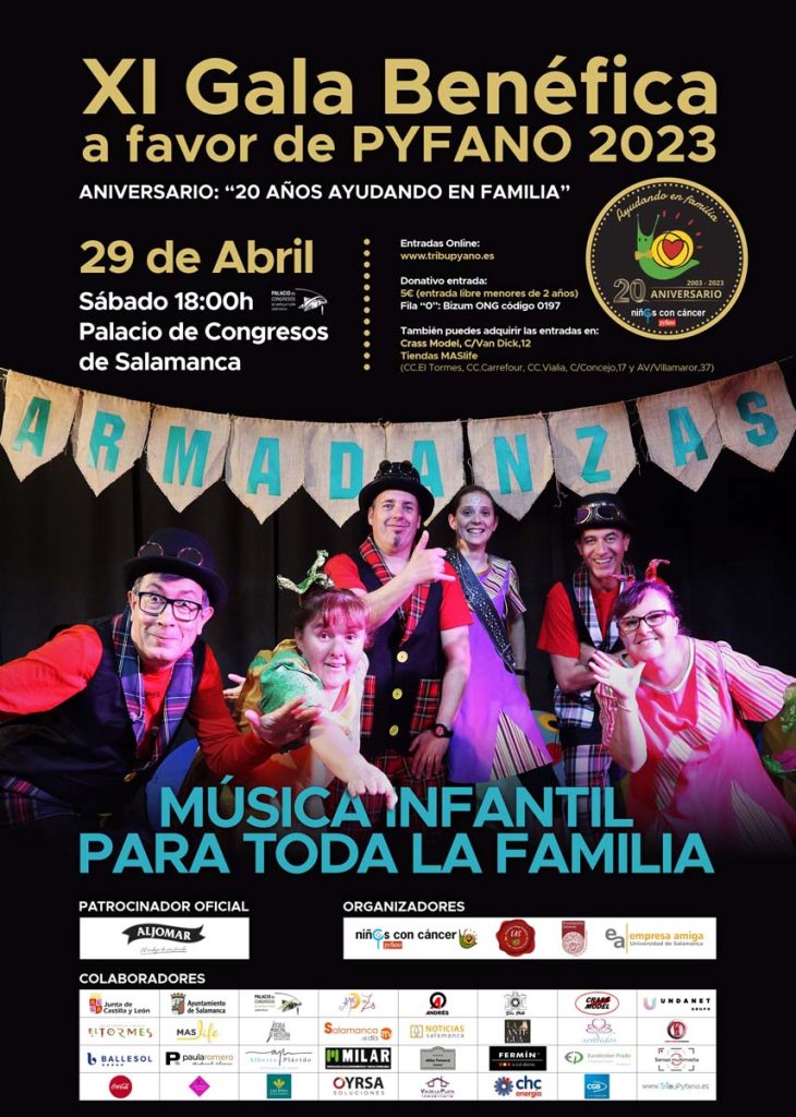 Gala benéfica a favor de PYFANO