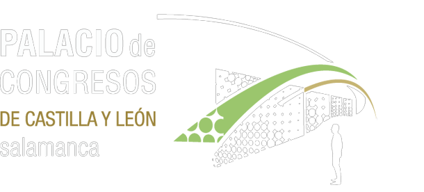 Logo Palacio de Congresos Salamanca blanco