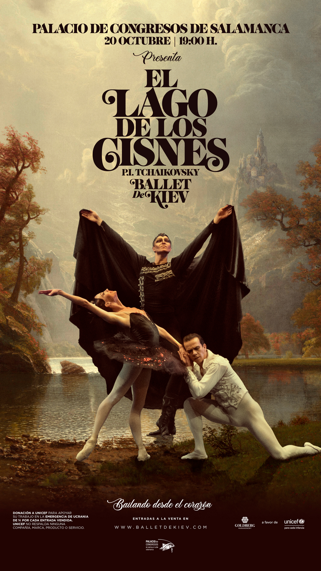 El Lago de los Cisnes en Salamanca por el Ballet de Kiev