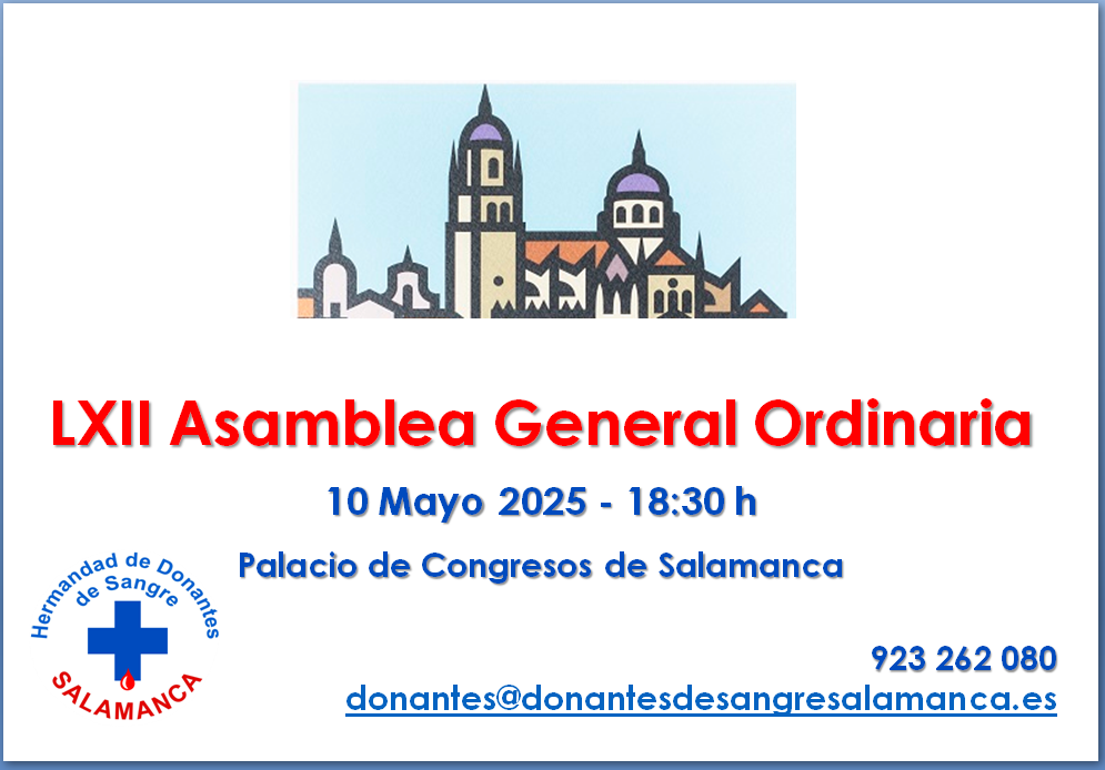 LXII ASAMBLEA GENERAL ORDINARIA