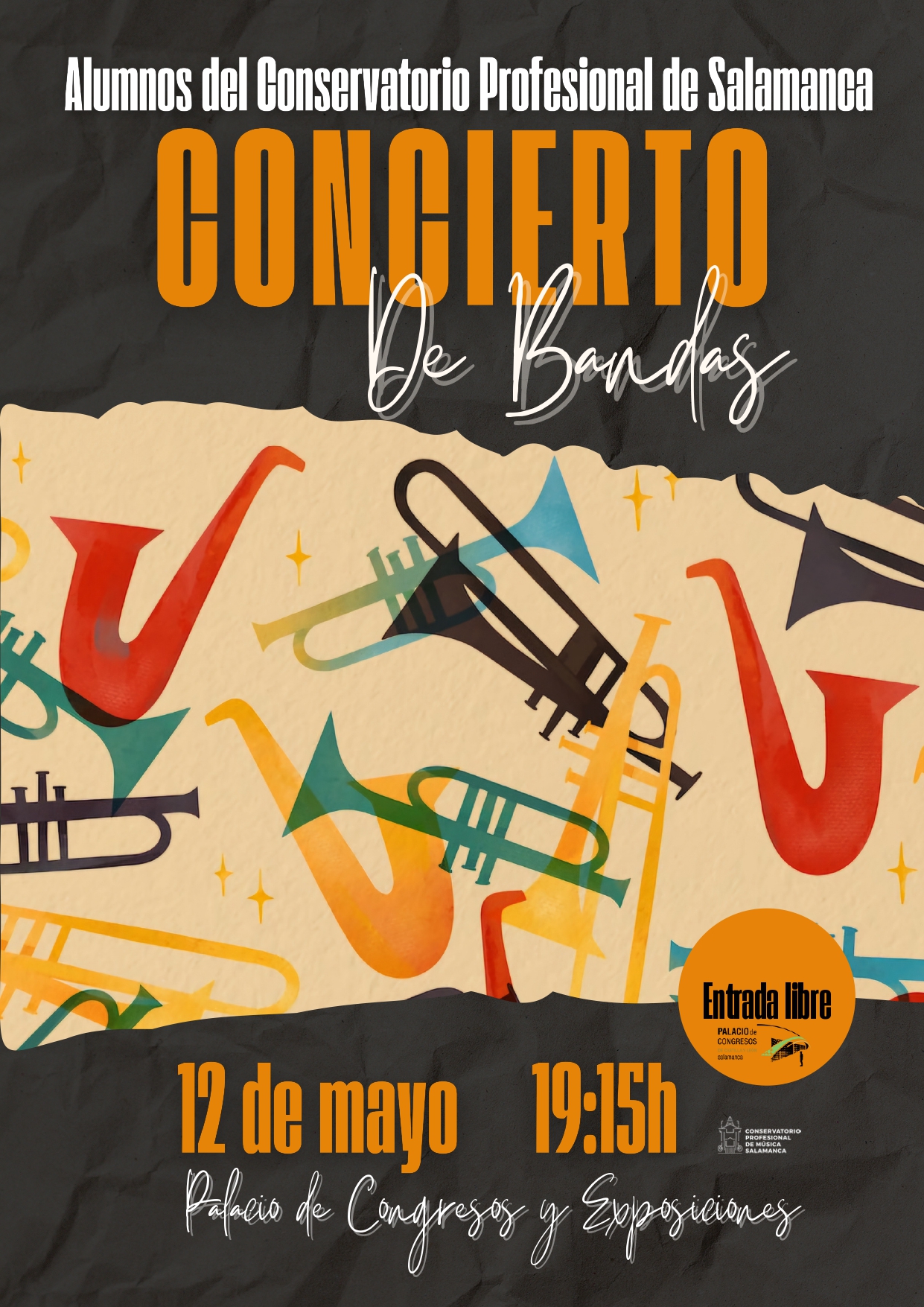 CONCIERTO DE BANDAS - CONSERVATORIO PROFESIONAL DE SALAMANCA