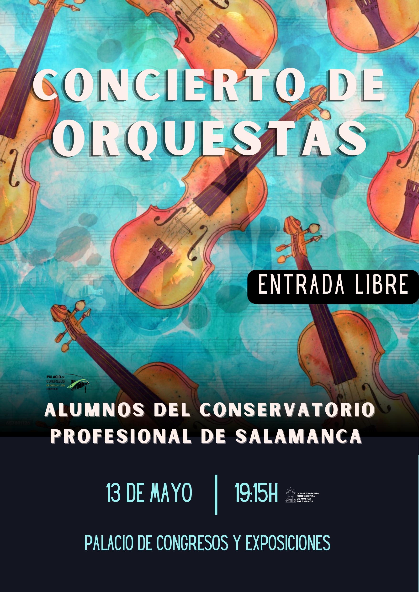 CONCIERTO DE ORQUESTAS - CONSERVATORIO PROFESIONAL DE SALAMANCA