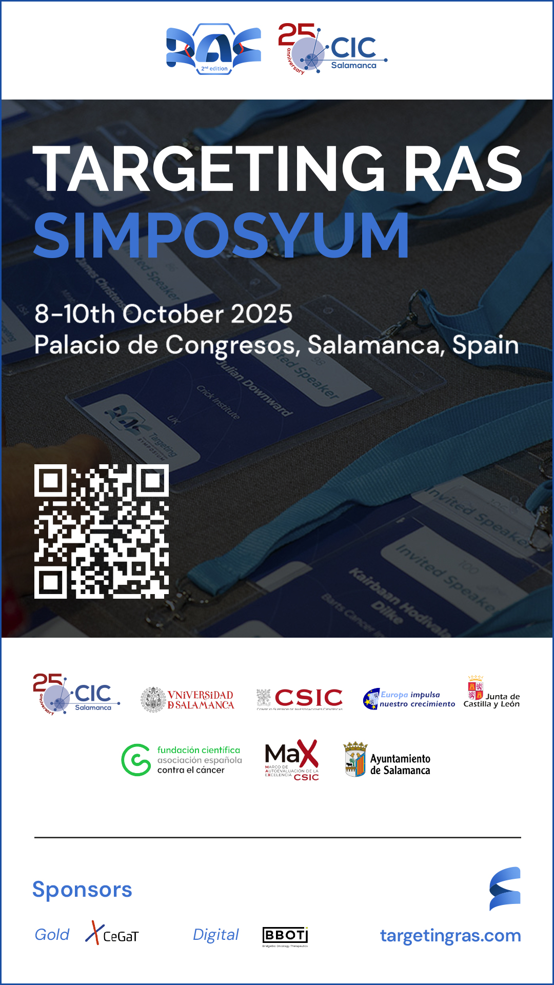 Cartel Targeting Ras Simposyum en Salamanca