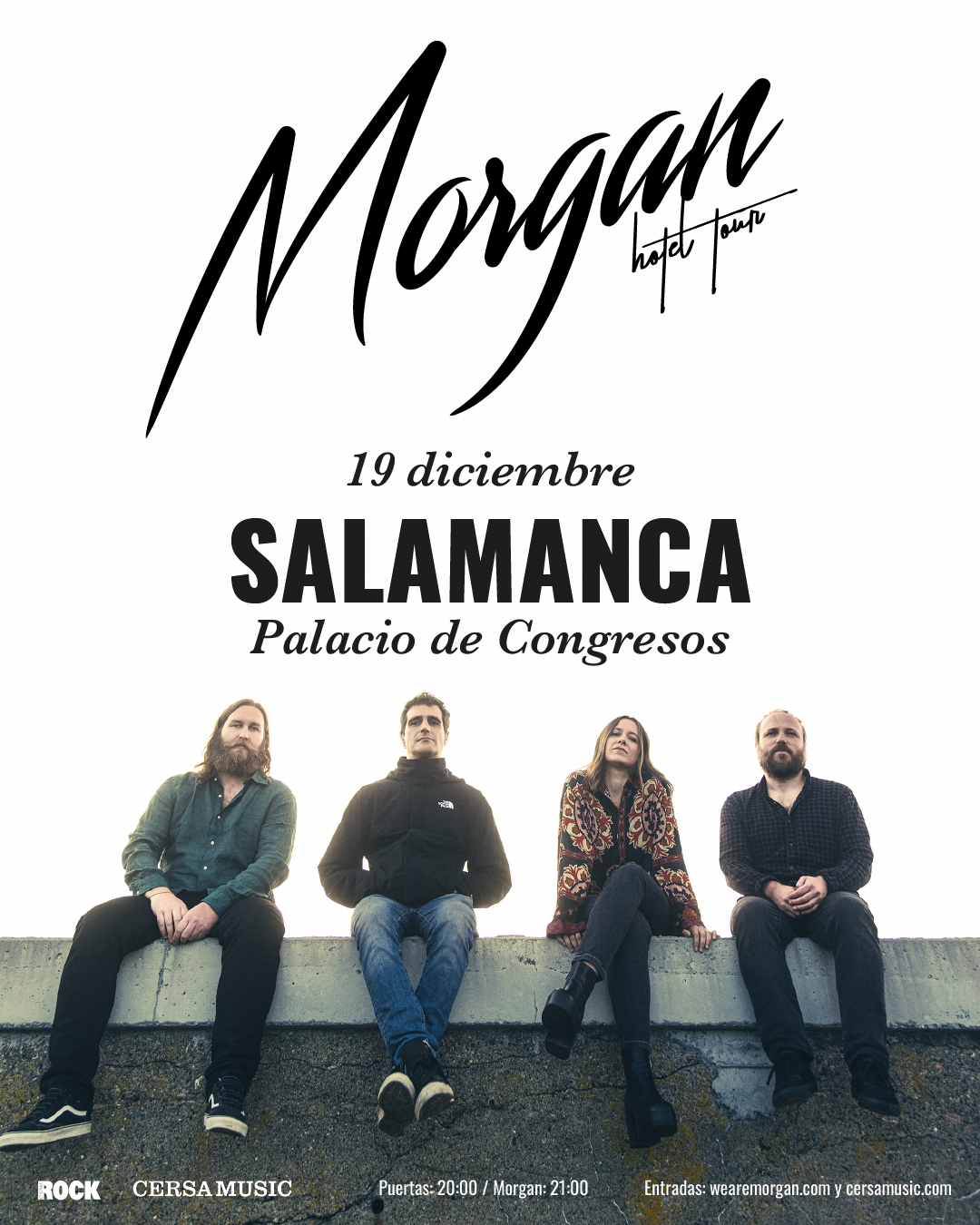 Morgan en concierto – Hotel Tour Salamanca 2025