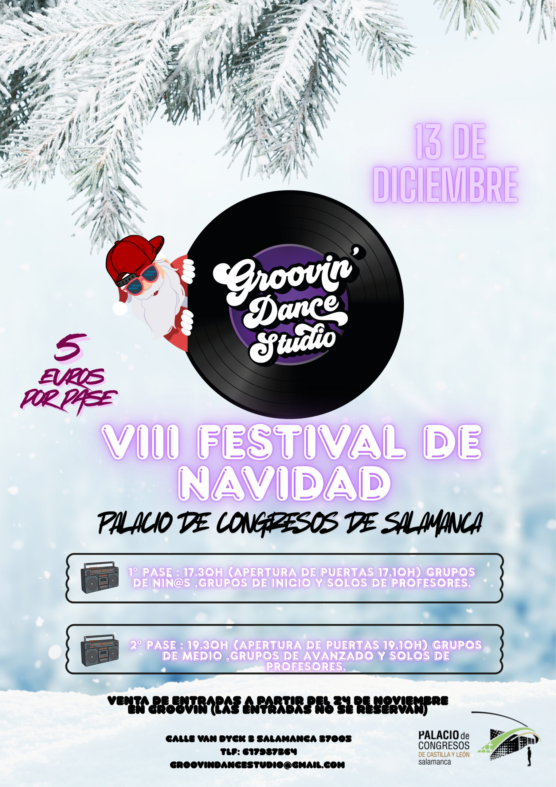 Festival de Navidad en Salamanca – Groovin Dance Studio 2025