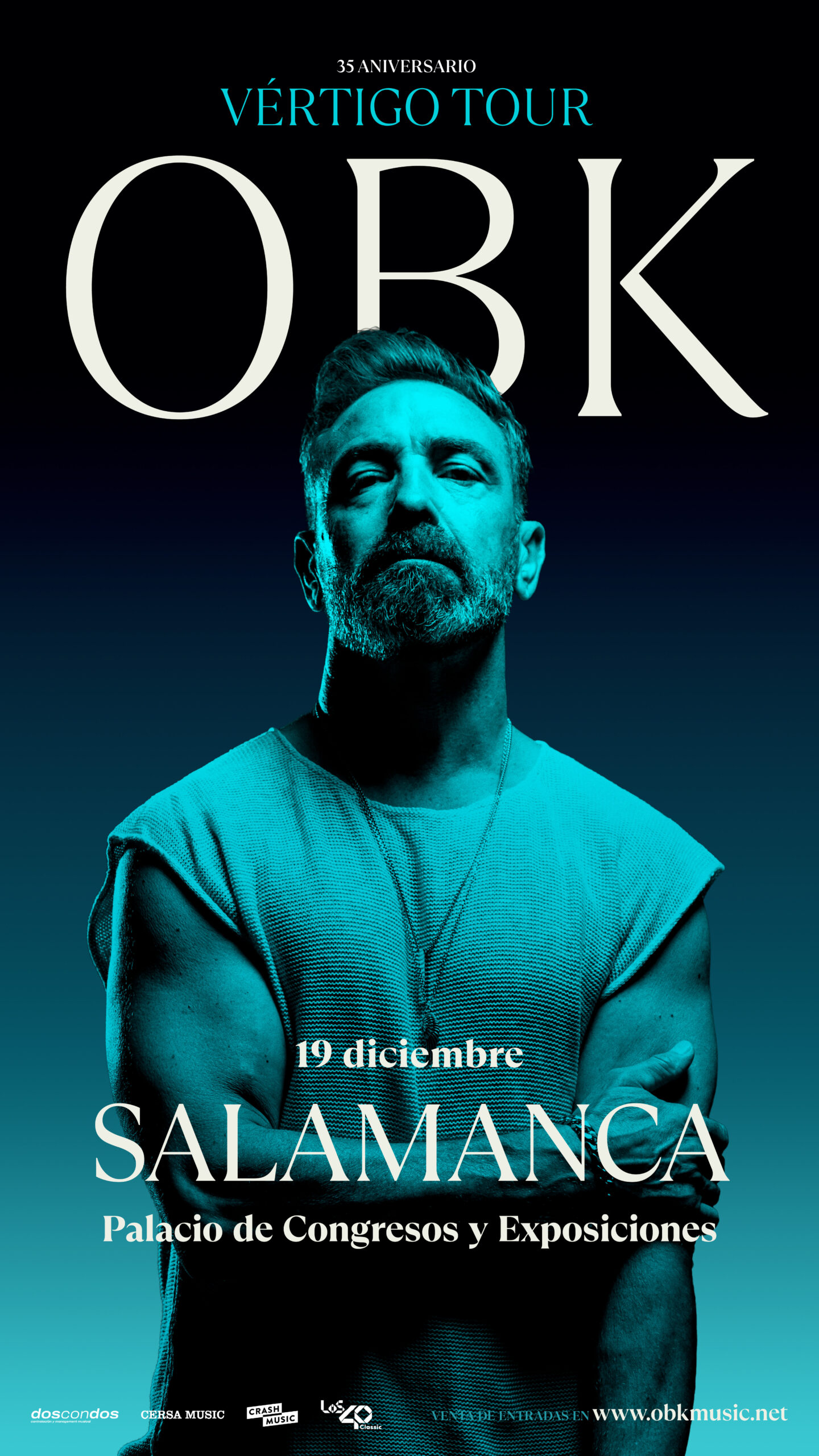 OBK Vértigo Tour Salamanca 2025 en concierto