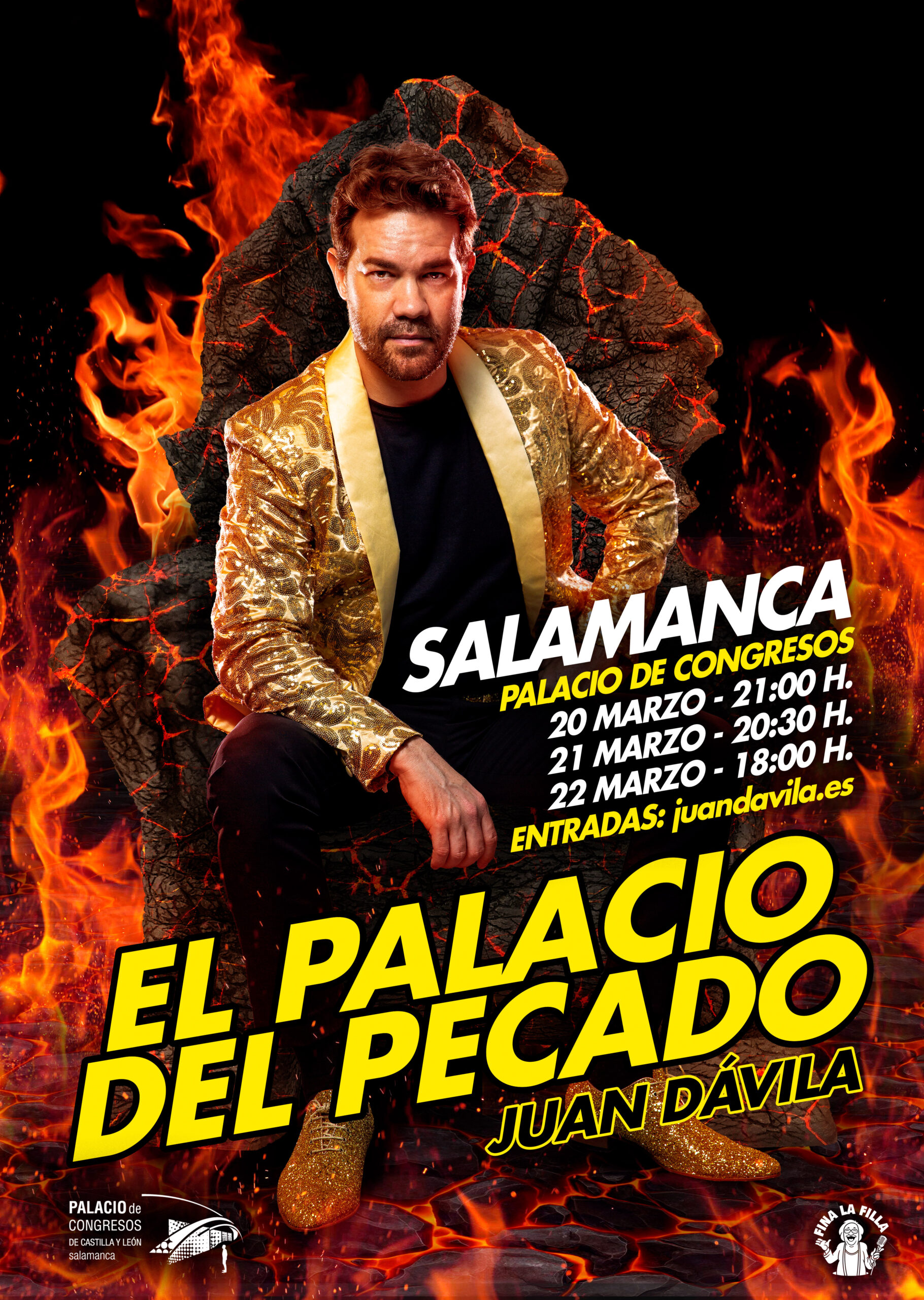 Juan Dávila espectáculo Salamanca 2026 Palacio de Congresos