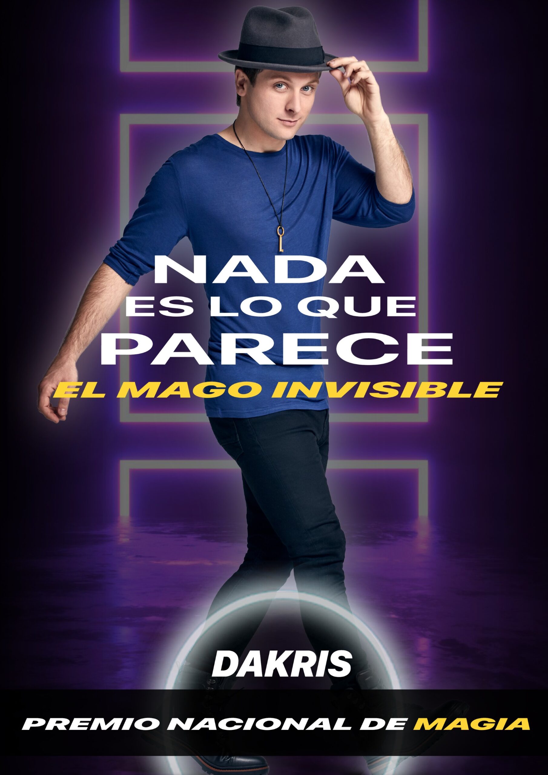 Espectáculo El Mago Invisible en Salamanca enero 2026 - Nada es lo que parece