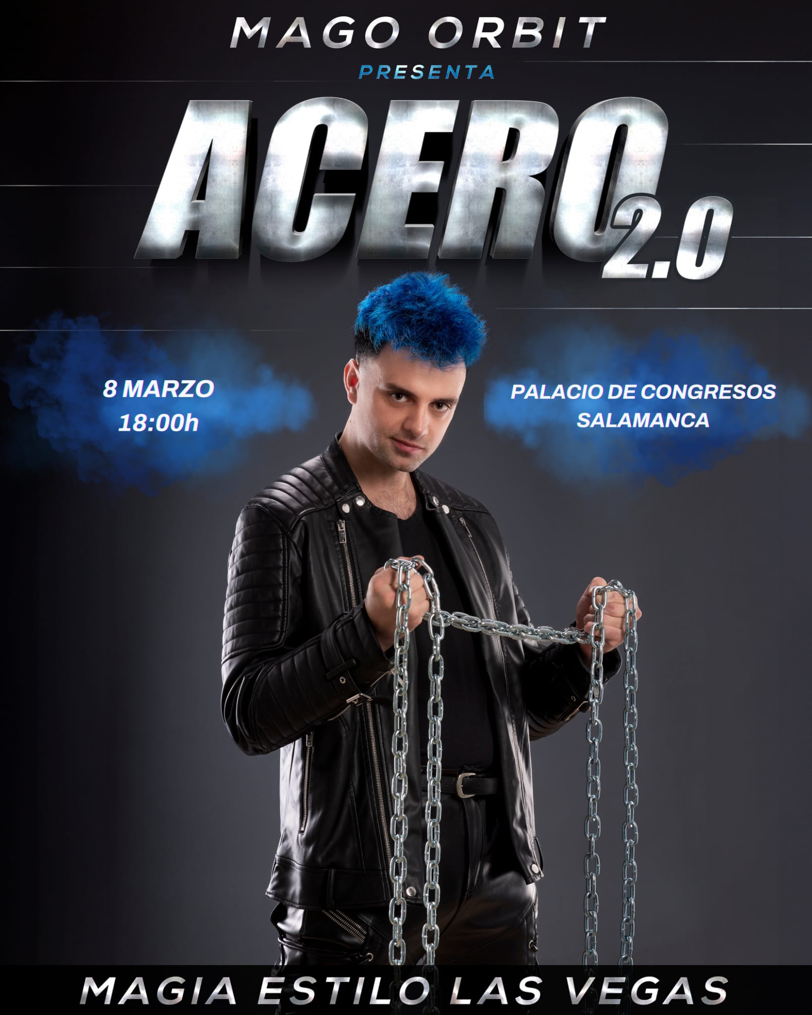 Show ACERO 2.0 del Mago Orbit en Salamanca 2026