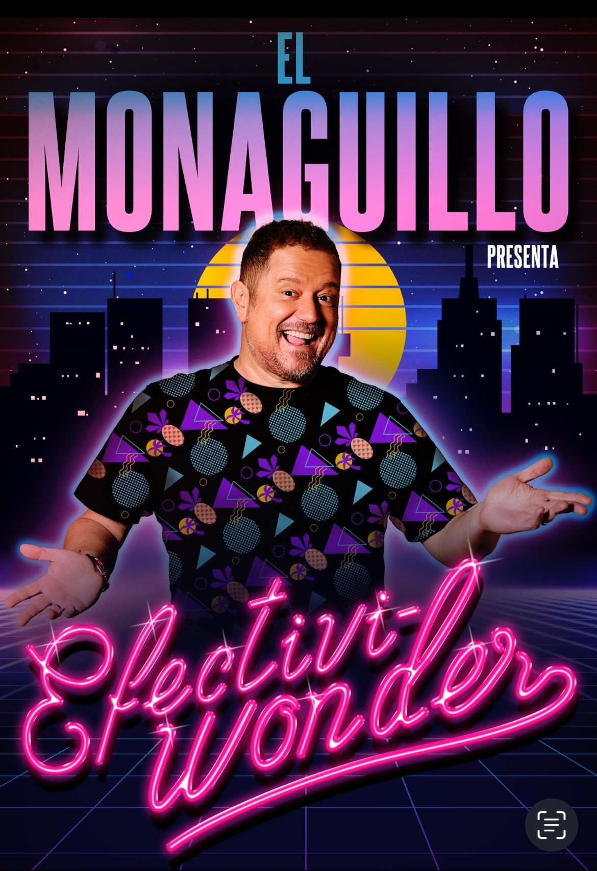 El Monaguillo con su show Efectiviwonder 2026