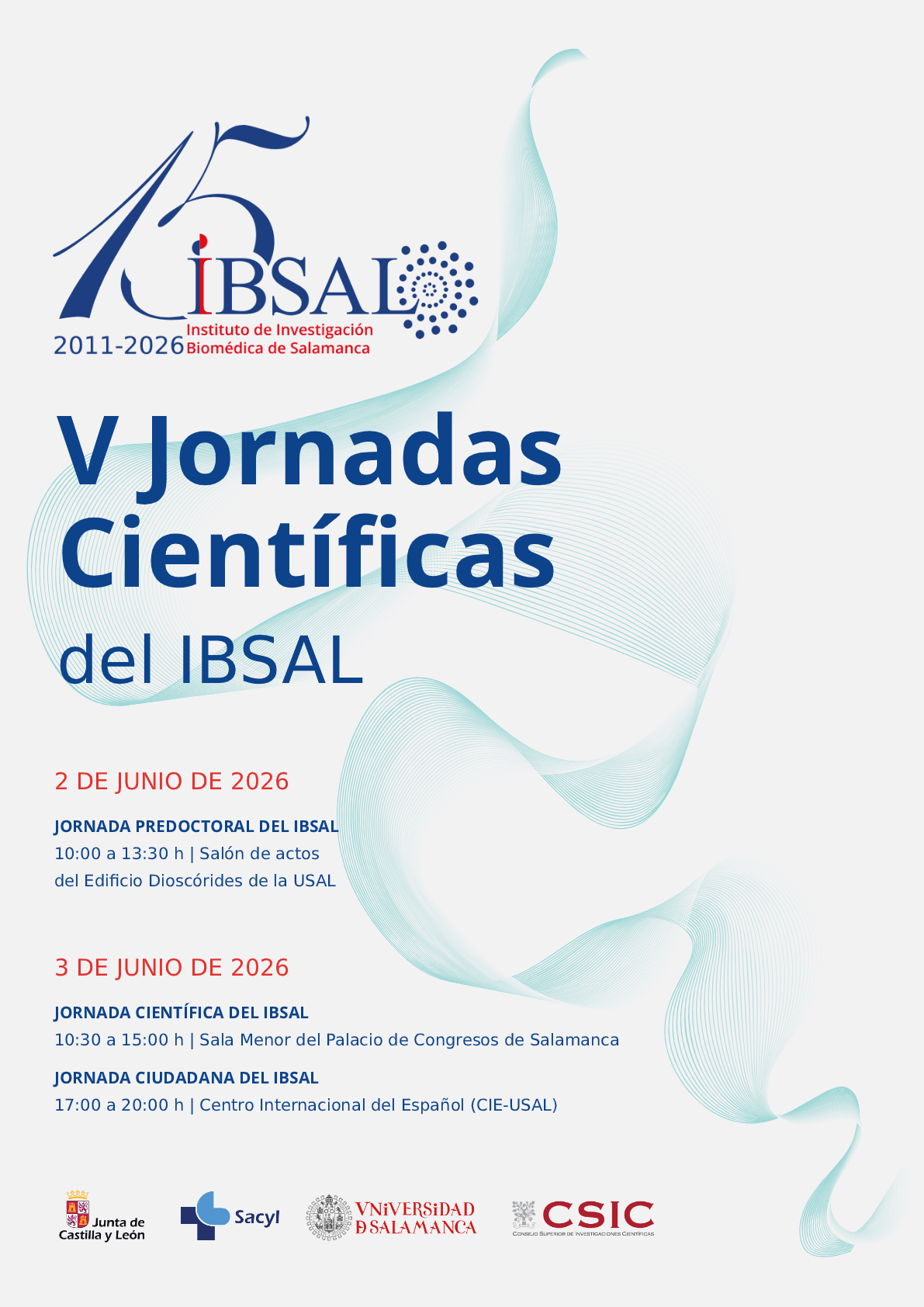 Jornadas Científicas IBSAL Salamanca 2026 investigación salud innovación