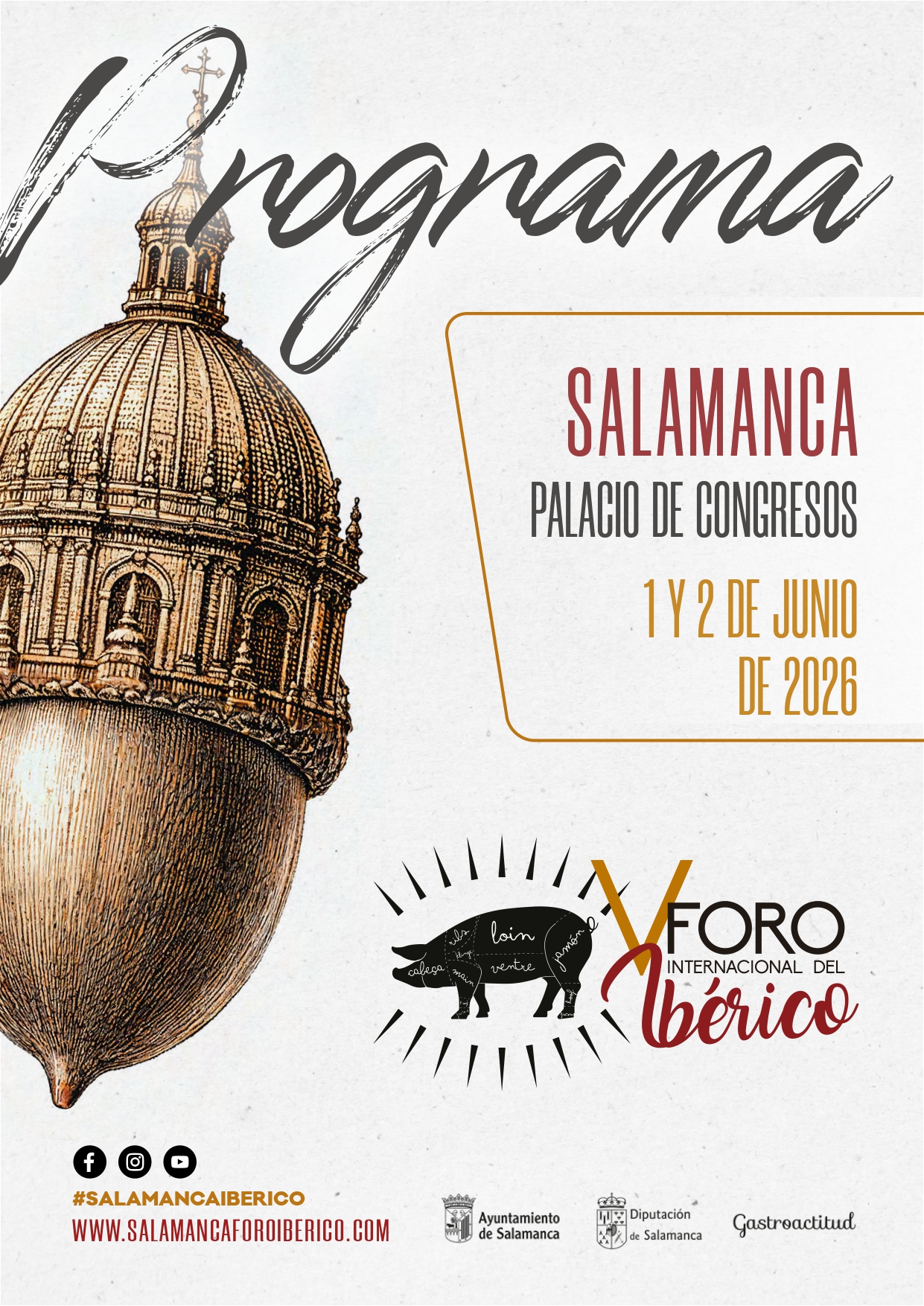 Foro Internacional del Ibérico Salamanca 2026 gastronomía cocina ibérica