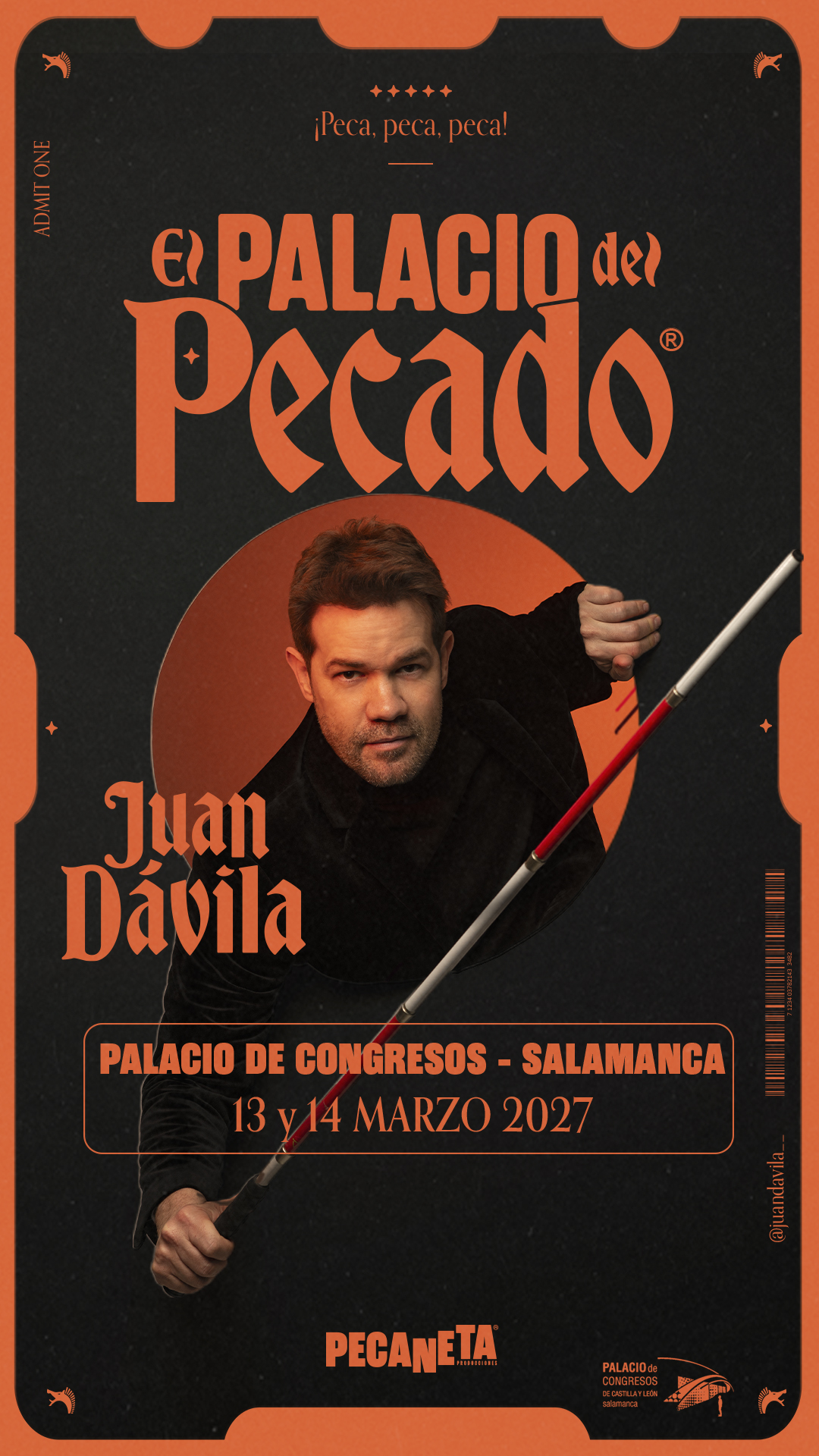Juan Dávila Salamanca 2027 El Palacio del Pecado